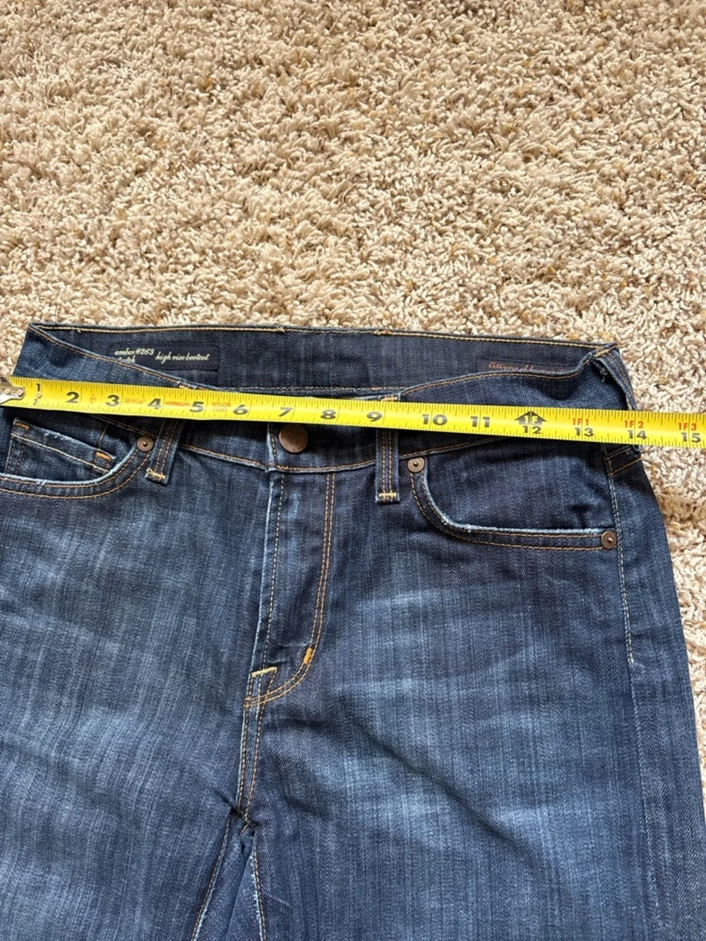 CITIZENS OF HUMANITY AMBER #263 High Rise bootcut Jeans Sz 28